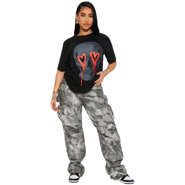 Womens Love To Death Graphic Tee