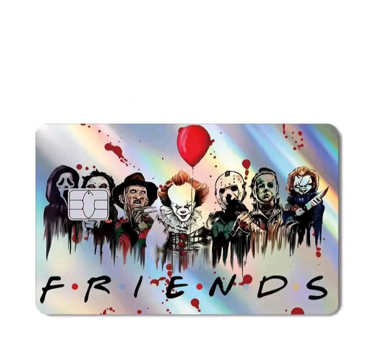 Horror Holographic Bank Card Film