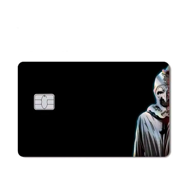 Horror Holographic Bank Card Film