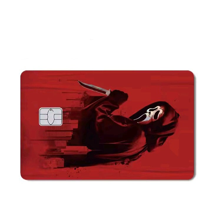 Horror Holographic Bank Card Film