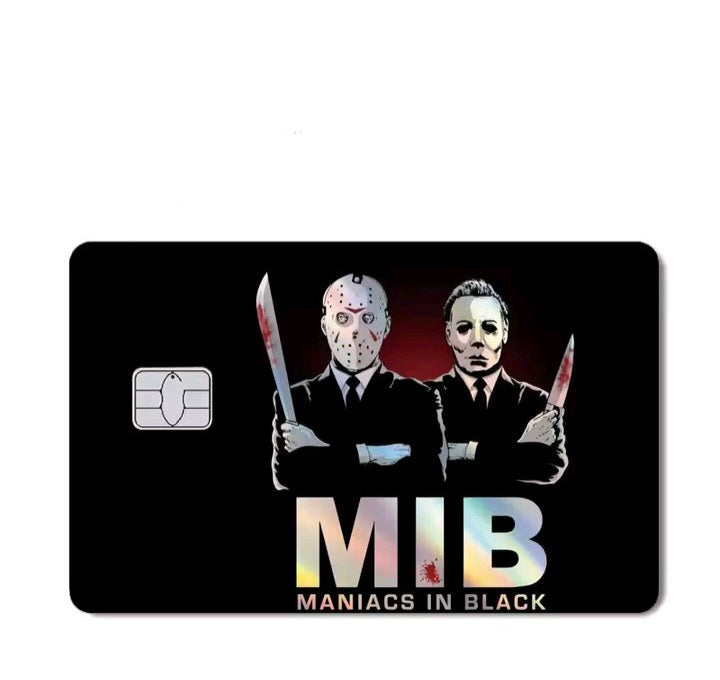 Horror Holographic Bank Card Film