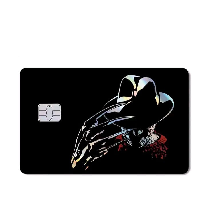 Horror Holographic Bank Card Film
