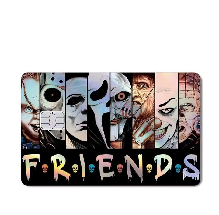 Horror Holographic Bank Card Film