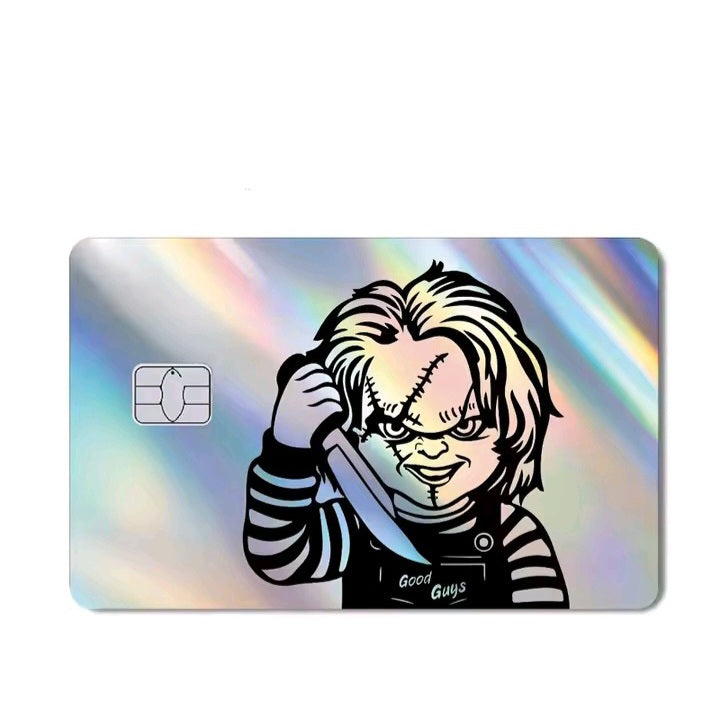 Horror Holographic Bank Card Film