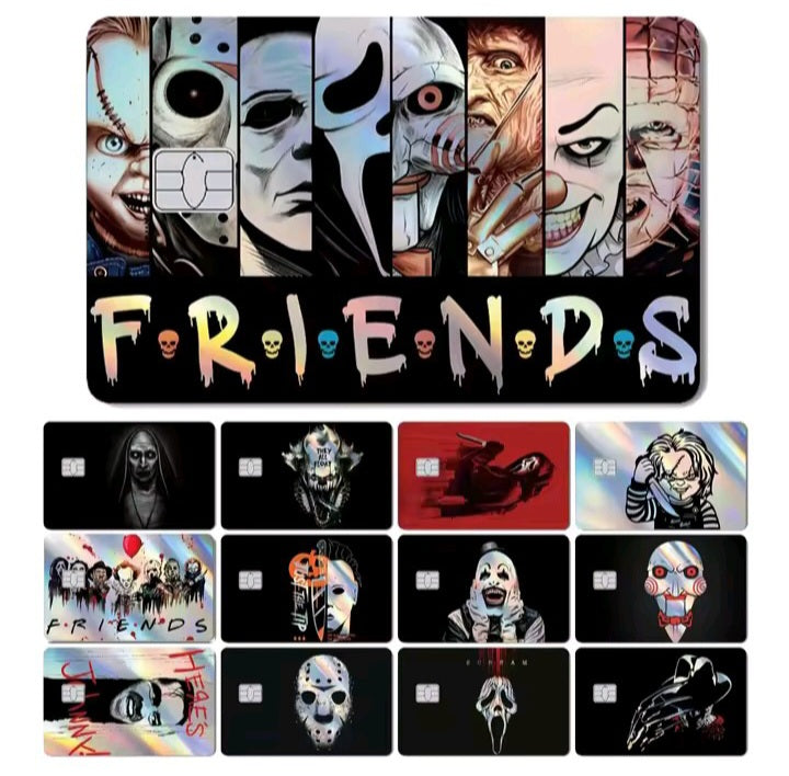 Horror Holographic Bank Card Film