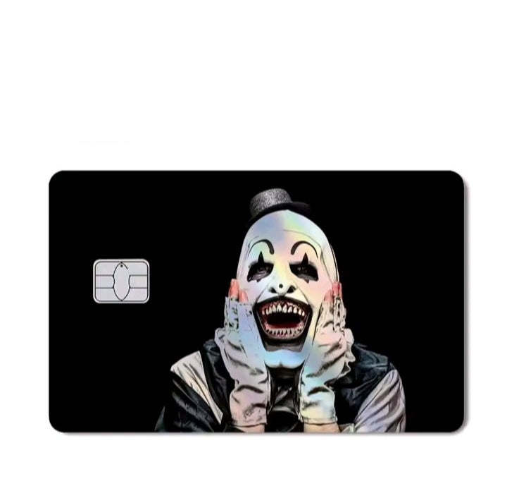 Horror Holographic Bank Card Film