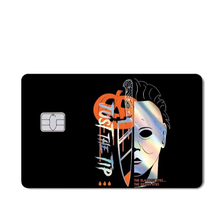 Horror Holographic Bank Card Film