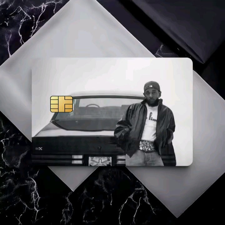 Kendrick Lamar Bank Card Graphic Film