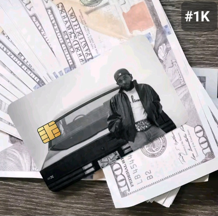 Kendrick Lamar Bank Card Graphic Film
