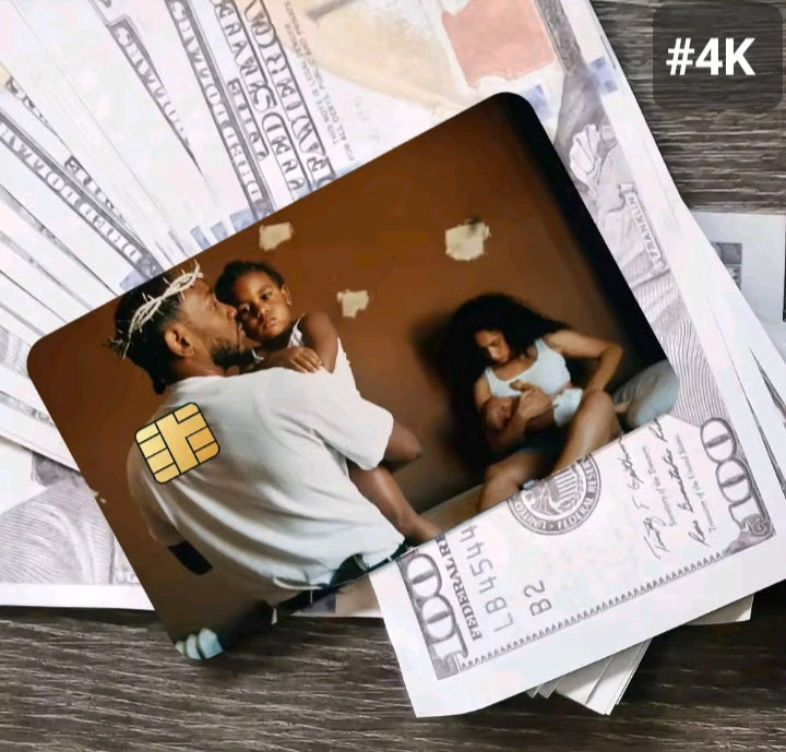 Kendrick Lamar Bank Card Graphic Film