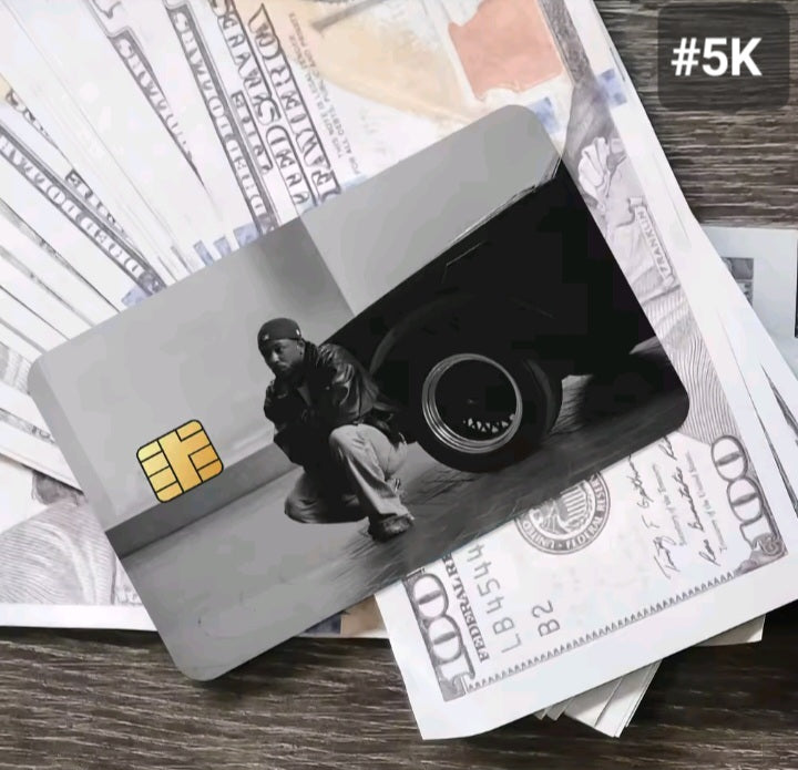 Kendrick Lamar Bank Card Graphic Film