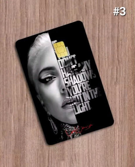 Lady Gaga Bank Card Skin Sticker