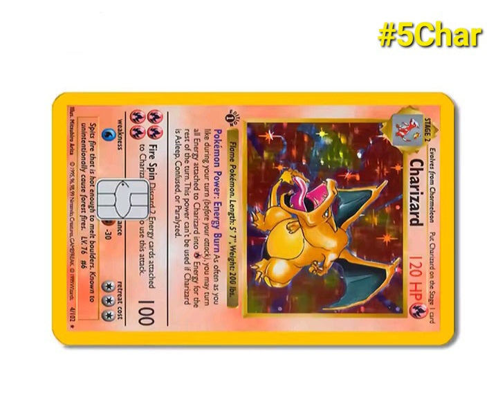 Pokémon Bank Card Film