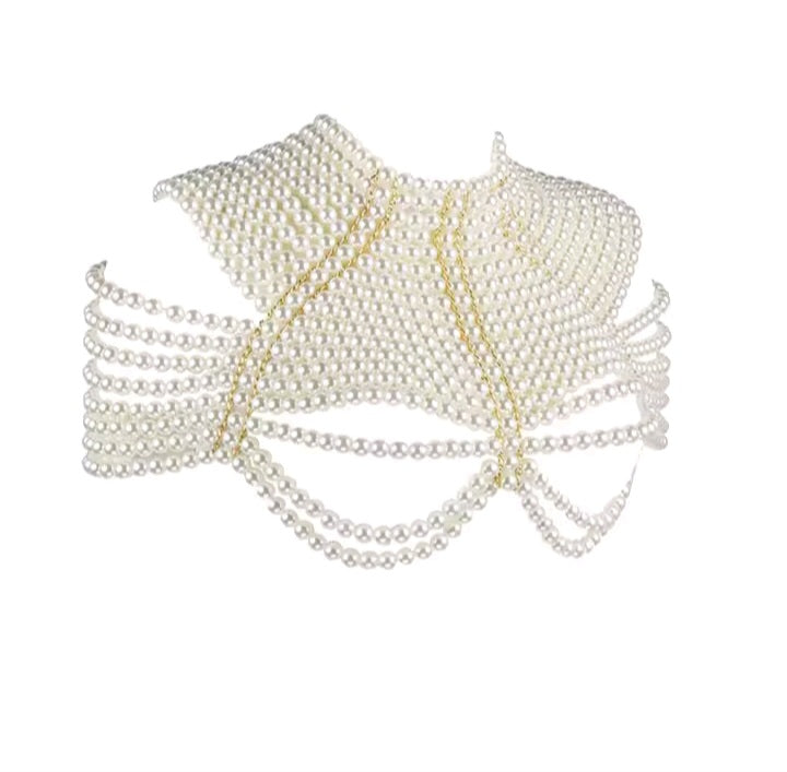 Pearl Crop Top Shawl Style
