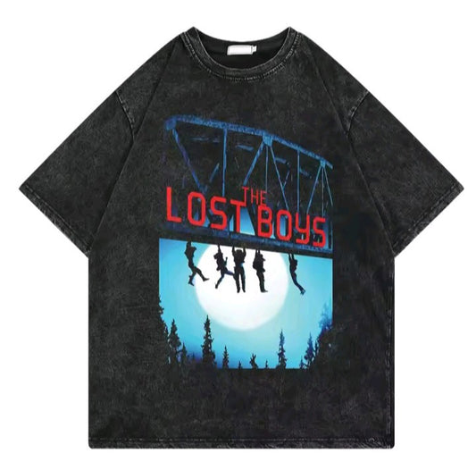 The Lost Boys retro washed bridge tee